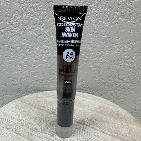 $7 🌙 Revlon Color Stay Skin Awaken Concealer 🆕 Coffee 080 FULL SZ‎ - Picture 1 of 6